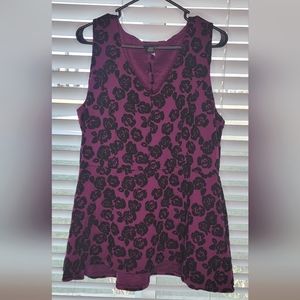 Torrid Floral Peplum Blouse